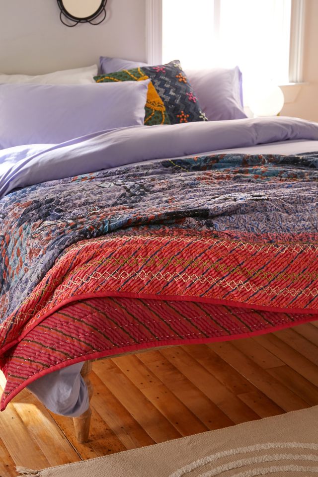 Urban Renewal Deadstock Shroom Patchwork Quilt Urban Outfitters