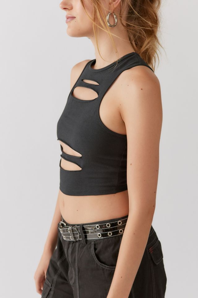 Out From Under Christie Slashed Tank Top #3