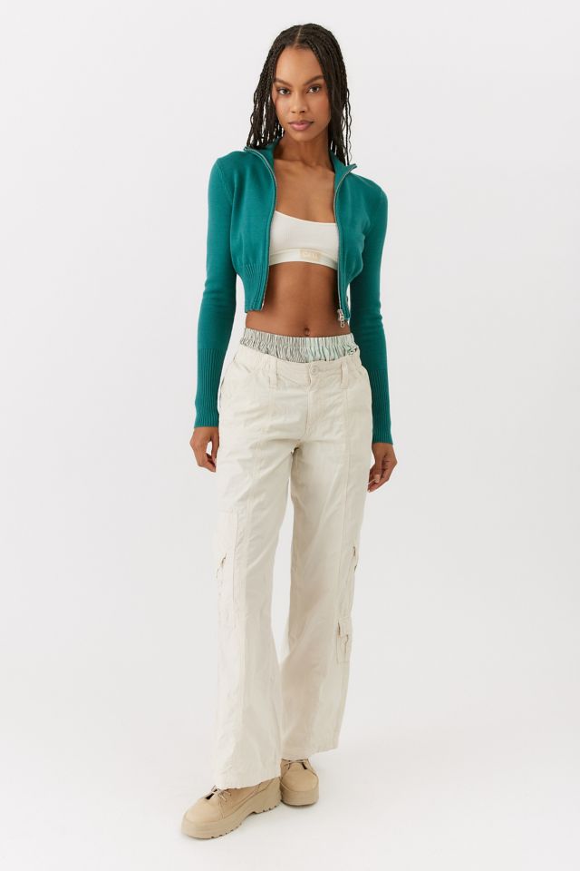UO Everleigh Two-Way Zip-Up Cardigan #3