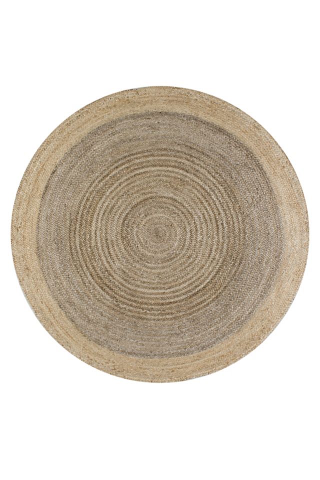 Handmade Red Braided Jute Reversible 4' x 6' Rug