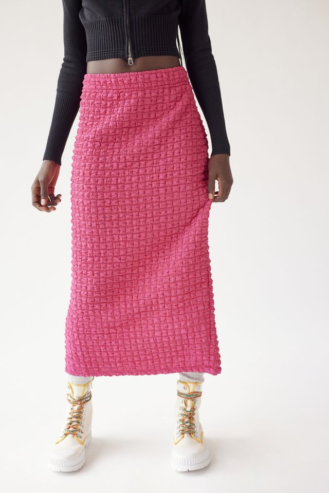 UO Kimmy Bubble Knit Midi Skirt #2