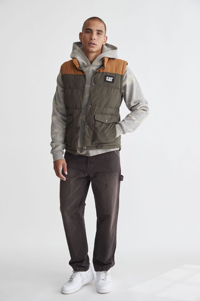 CAT Two-Tone Quilted Vest #1