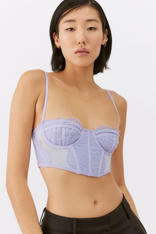 Urban Outfitters Corset Top Purple Size M - $42 - From Jess