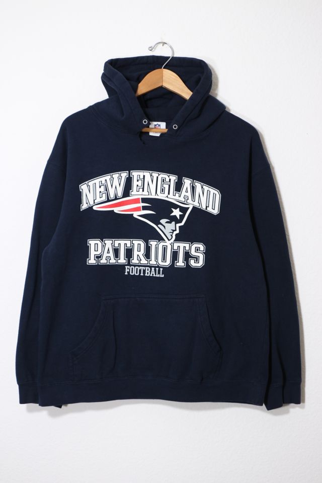 Patriots hooded clearance sweatshirt