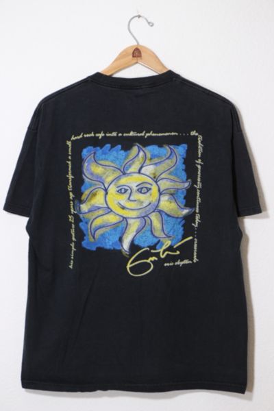 Vintage Music Hard Rock Caf\u00e9 Edinburgh Eric Clapton Signature Series Tshirt