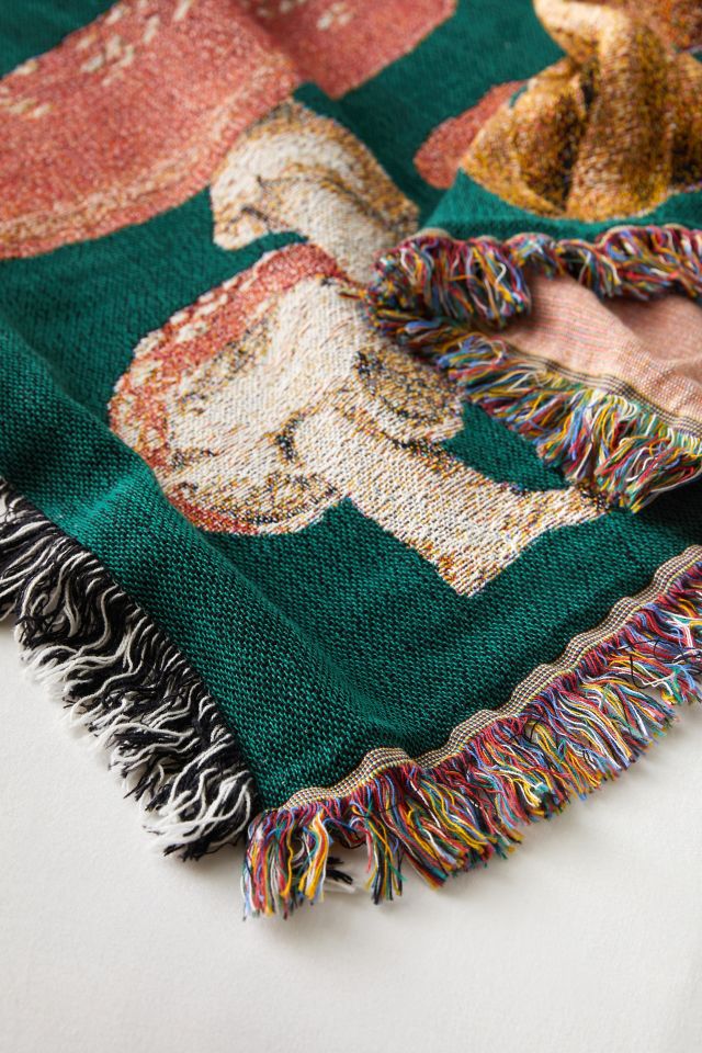 Valley Cruise Press Mushroom Magic Throw Blanket #1