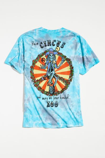 Ripple Junction Heritage Circus Zoo Tie-Dye Tee | Urban Outfitters