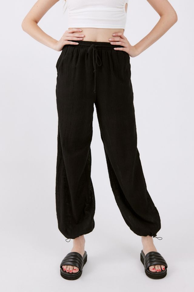 Urban Renewal Remnants Gauze Wind Pant | Urban Outfitters