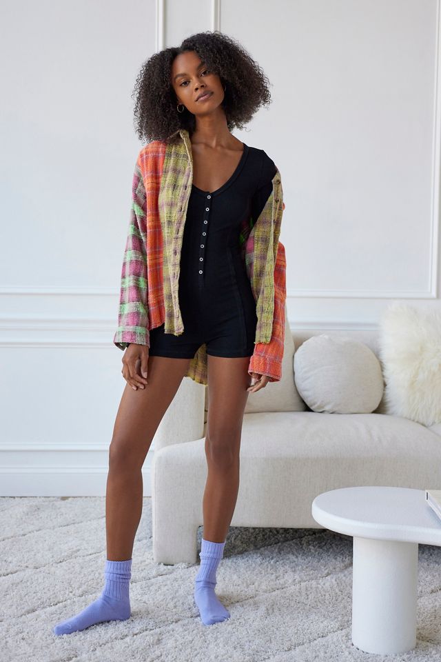 Out From Under Sweet Dreams Button Romper | Urban Outfitters