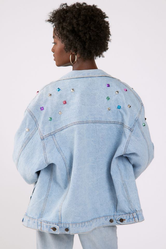 Urban Renewal Remade Studded Denim Jacket #1