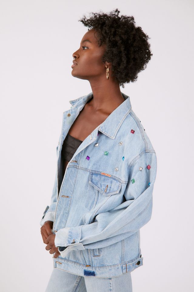 Urban Renewal Remade Studded Denim Jacket #3