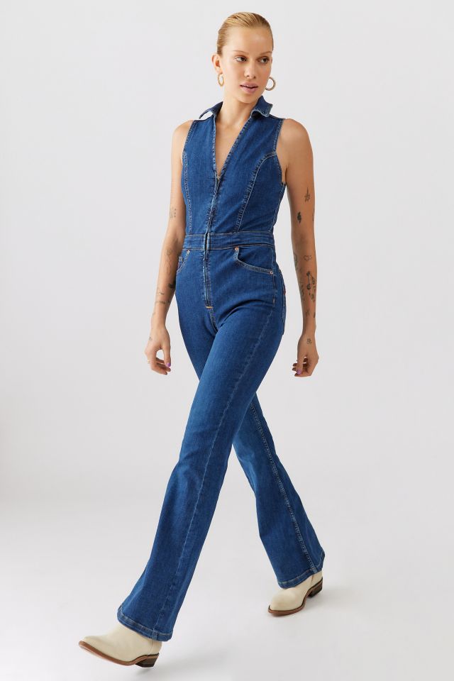 Denim jumpsuit urban store outfitters