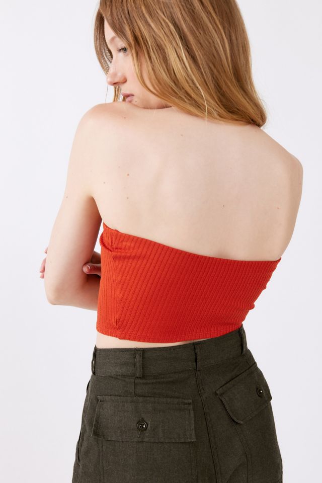 Urban Renewal Remnants Classic Ribbed Tube Top #2