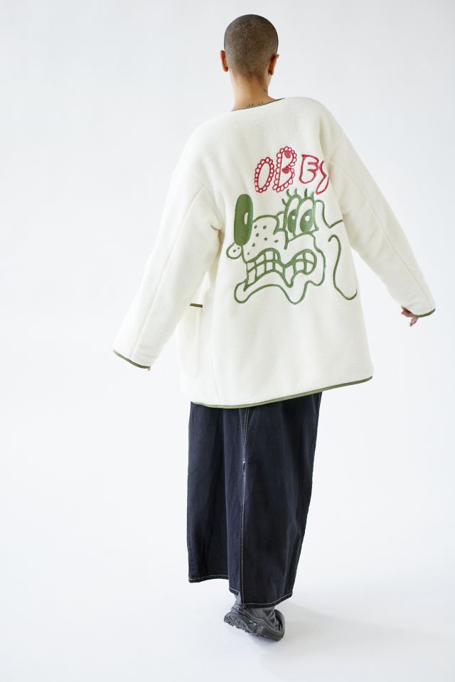 Veste doublée réversible Scribbly Stars OBEY #5