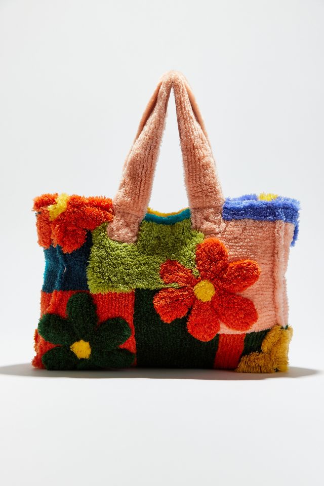Tufted Medium Tote Bag #3