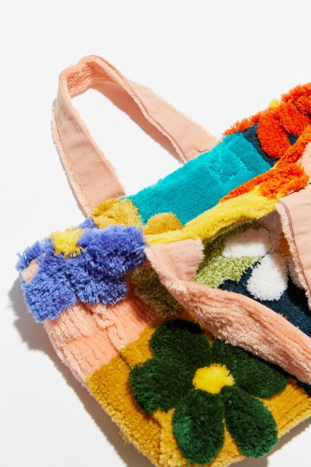 Tufted Medium Tote Bag #4