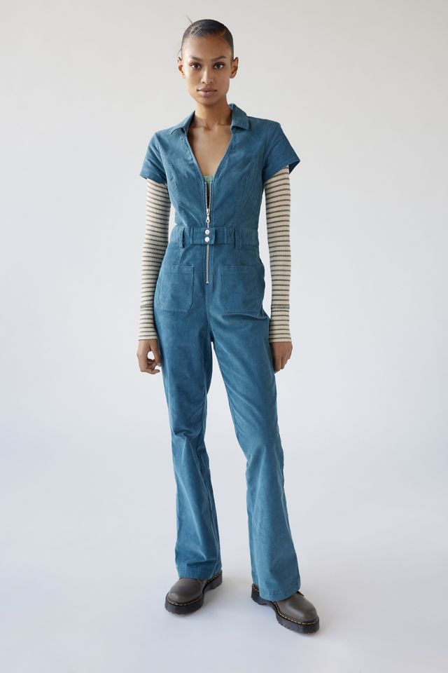 BDG Rue Corduroy Utility Jumpsuit