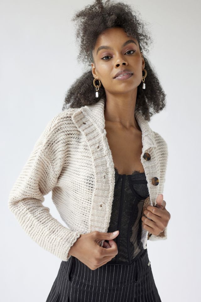 UO McKinley Collared Cardigan