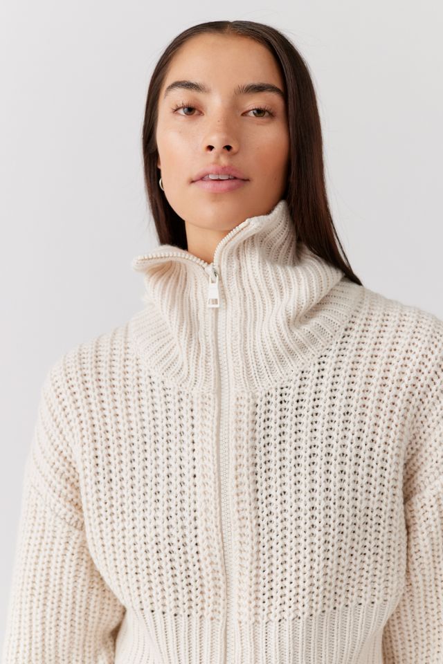 UO Sunny Collared Zip-Up Cardigan #3