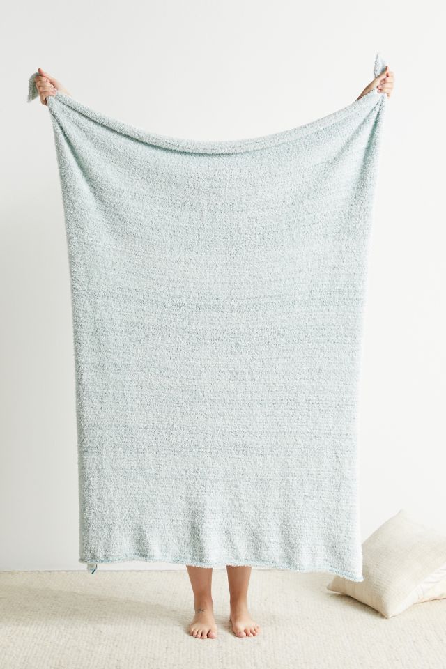 Solid Fuzzy Jacquard Throw Blanket Urban Outfitters Canada