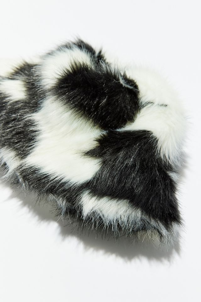 Ace Fluffy Faux Fur Bucket Hat #4