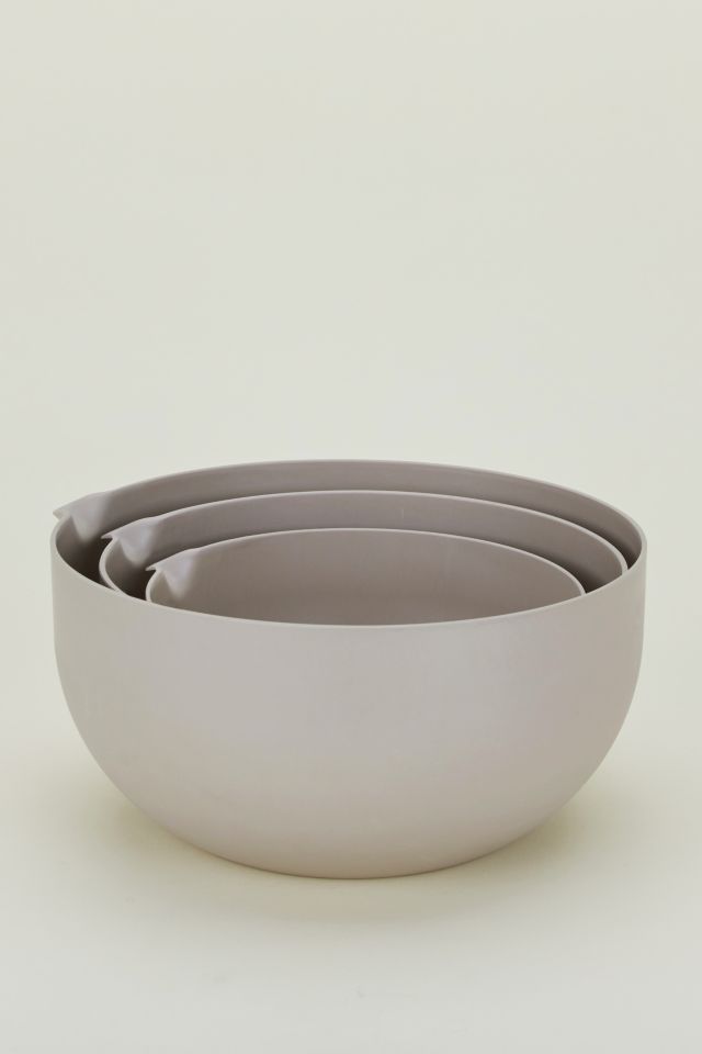 Blown Glass Mixing Bowls - White – Hawkins New York