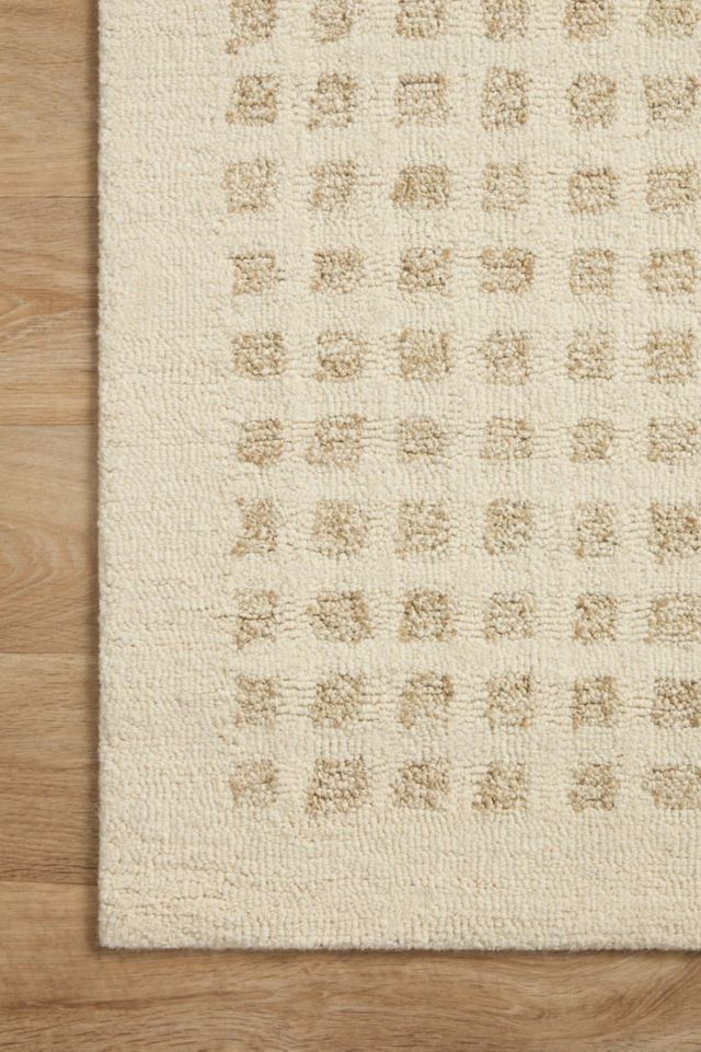 Ivory Elegance Hand-Tufted Wool Runner Rug 2'6" x 7'6"