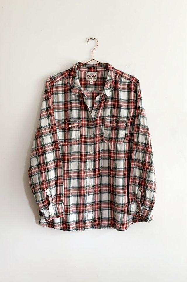 Vintage Plaid Tartan Flannel