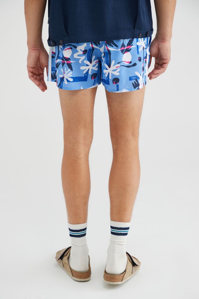 adidas CLX Flo Print Swim Short #4