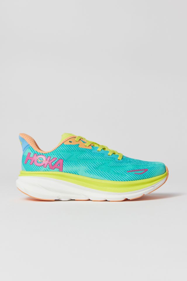 Red HOKA One One Clifton 9