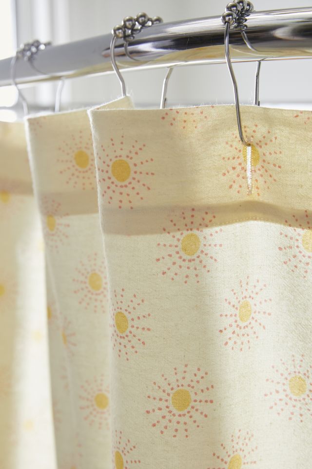 Sun Icon Shower Curtain #1