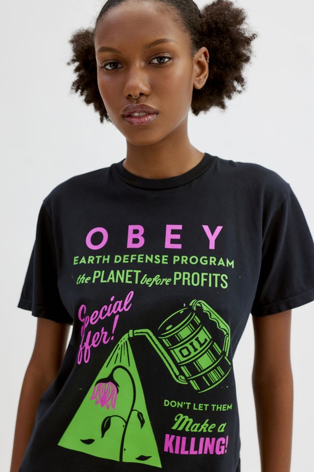 T shirt obey discount femme