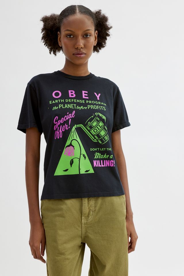 OBEY Earth Defense Graphic Tee