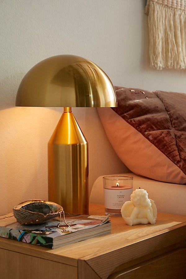 Urban Outfitters Frazier Table Lamp In Gold
