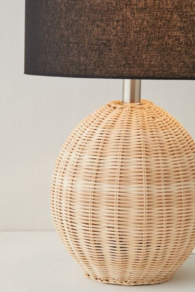 Pierce Rattan Table Lamp