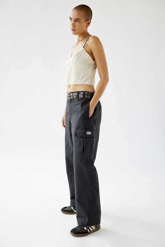 Premium Embroidered Cargo Pants