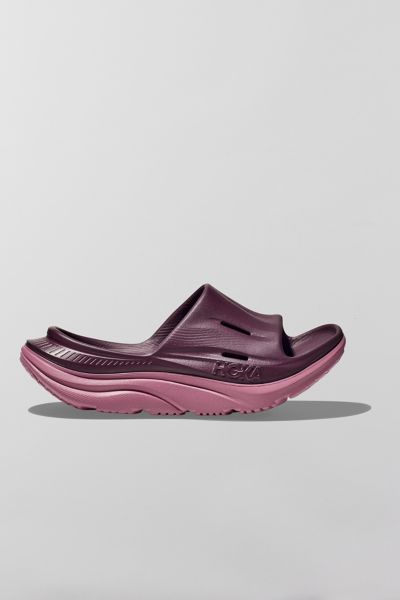 Hoka One One Ora Recovery 3 Slide Sandal In Mauve