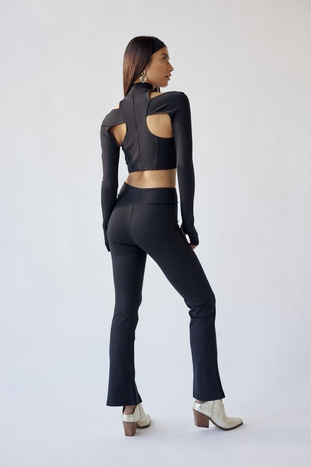 UO Bombshell Cutout Cropped Top & Pant Set #1