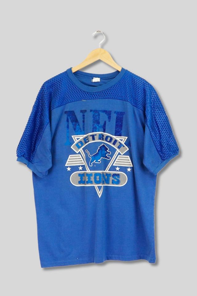 Vintage NFL Detroit Lions V Neck T Shirt Jersey