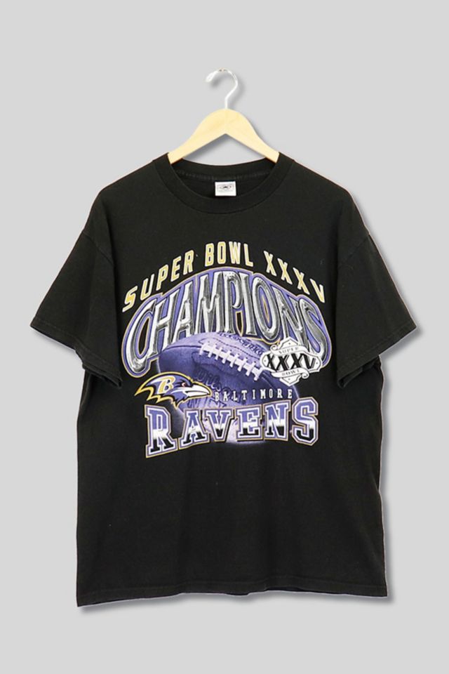 Vintage NFL Baltimore Ravens Super Bowl T Shirt Urban Outfitters