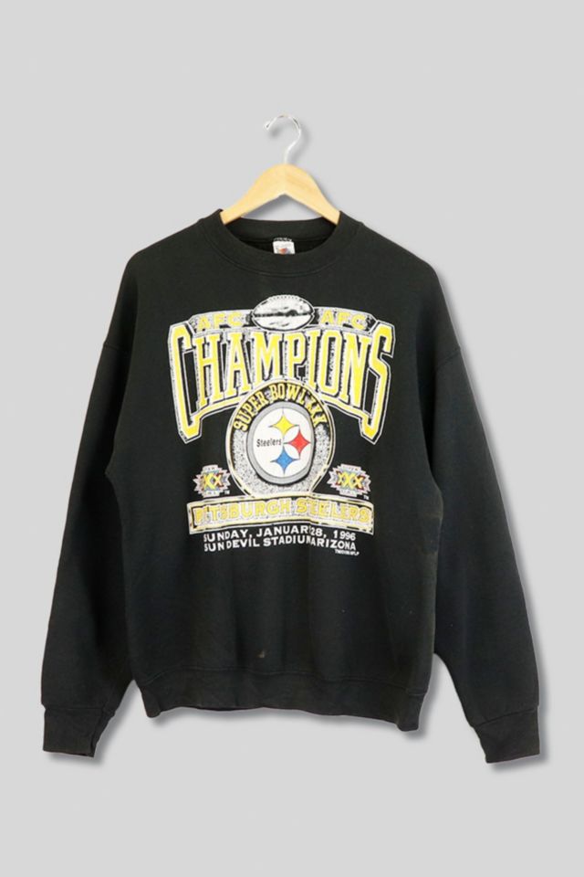 Vintage Color Block Pittsburgh Steelers Sweatshirt (1995) 