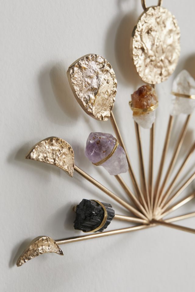 Ariana Ost Wall Mounted Lunar Crystal Candle Holder #3