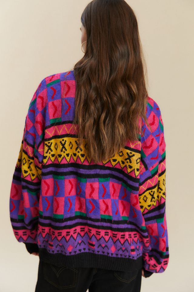 Urban Renewal Vintage Oversized Printed Sweater #4
