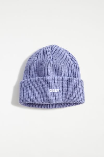 Obey Future Beanie In Lavender, Men's At Urban Outfitters