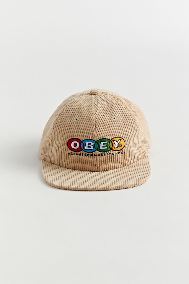 Casquette en velours côtelé à 6 panneaux Industries OBEY #2