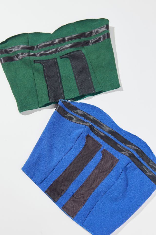 Urban Renewal Remade Number Patch Bustier Top #1