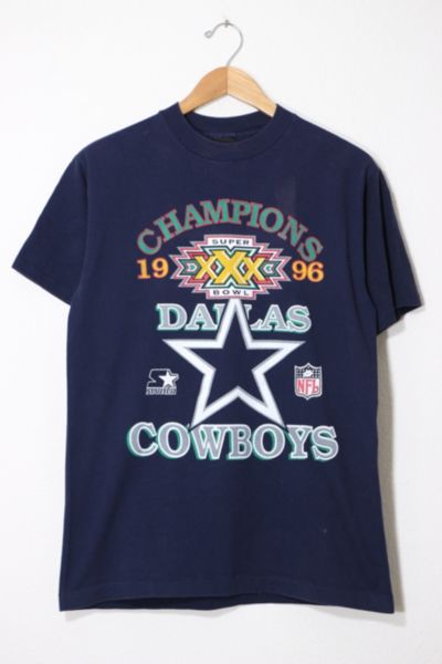 Dallas Cowboys NFL Superbowl XXX 30 Champions 1996 White Hoodie, S