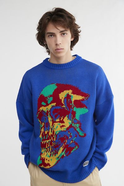 The shops Ragged Priest Skull Knit Sweater