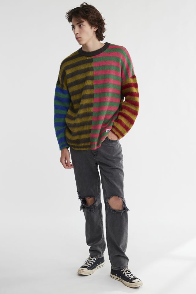 The Ragged Priest Spliced Stripe Sweater #1