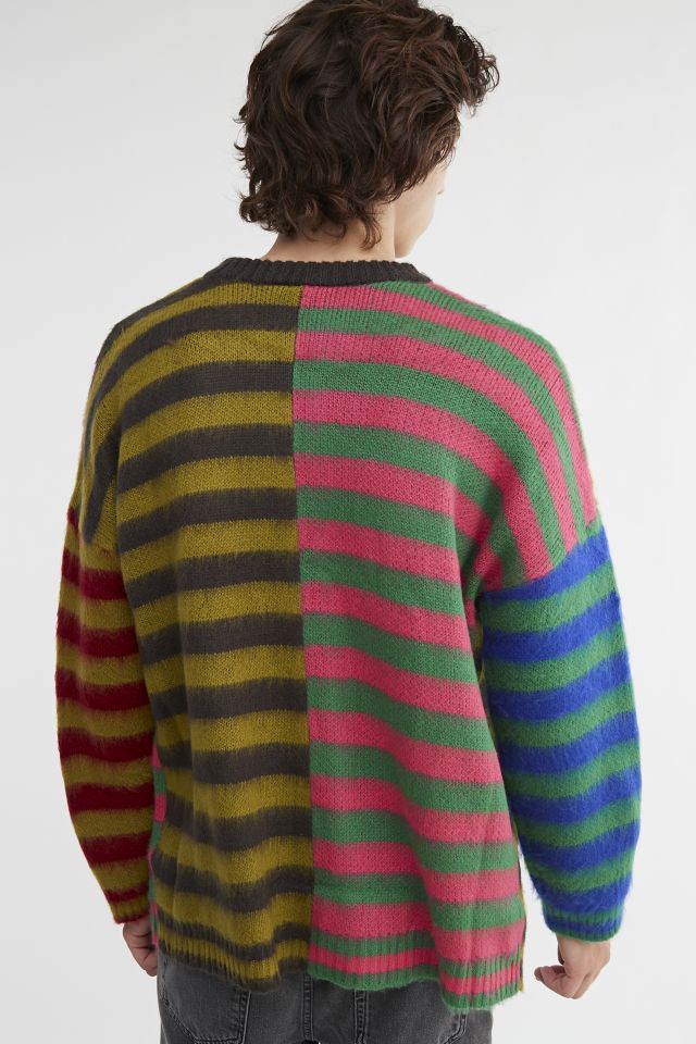 The Ragged Priest Spliced Stripe Sweater #2